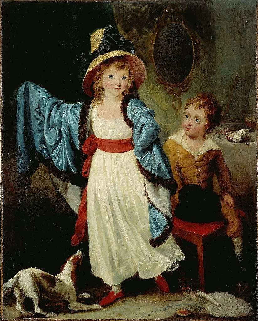 Bambini travestiti, noti come The Atours - Museo Cognacq, Jay